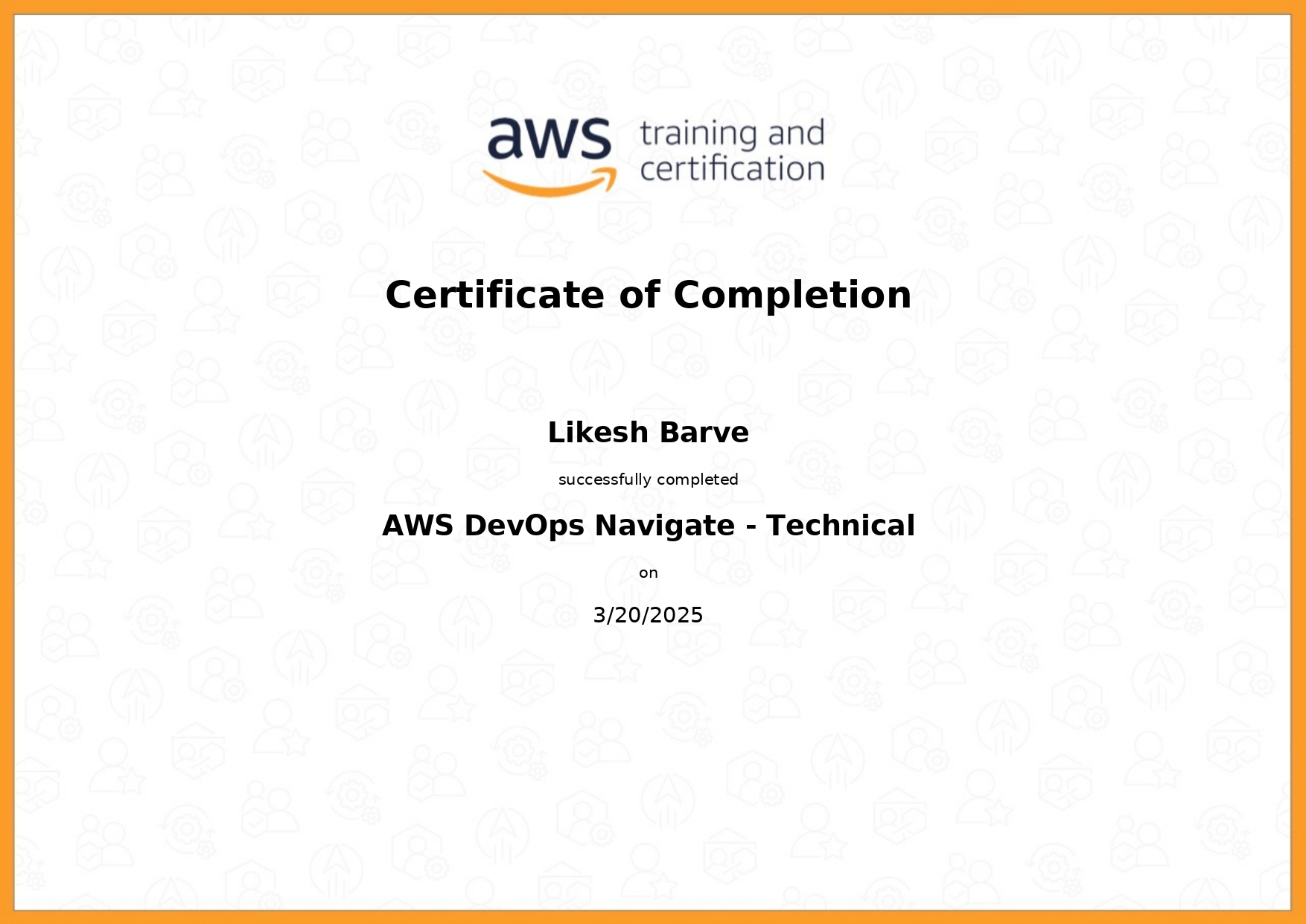 AWS DevOps Navigate